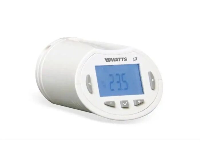 Програмований радіотермостат для радіаторів BT-TH02-RF WATTS Vision (10036919)