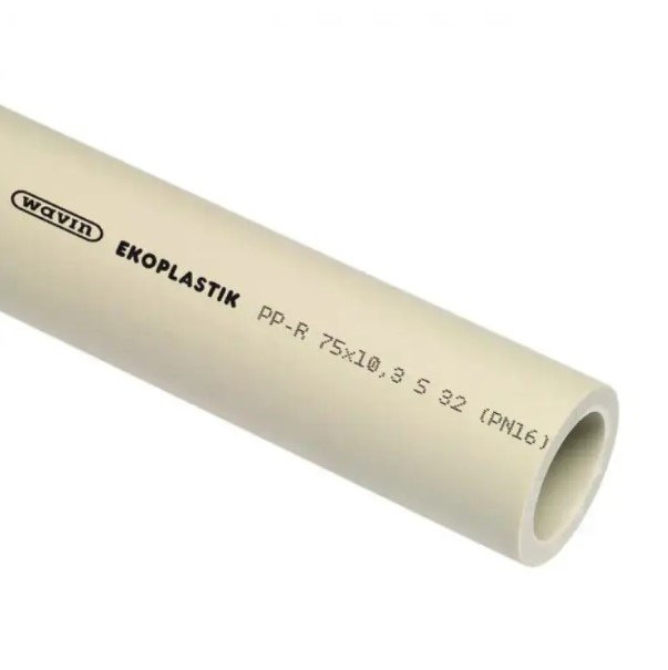 Труба поліпропіленова EKOPLASTIK S3,2 PN16 16 ММ (STR016P16X)