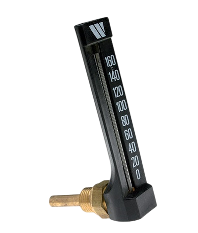 Watts MTW термометр спиртовий кутовий 1/2", L=160мм